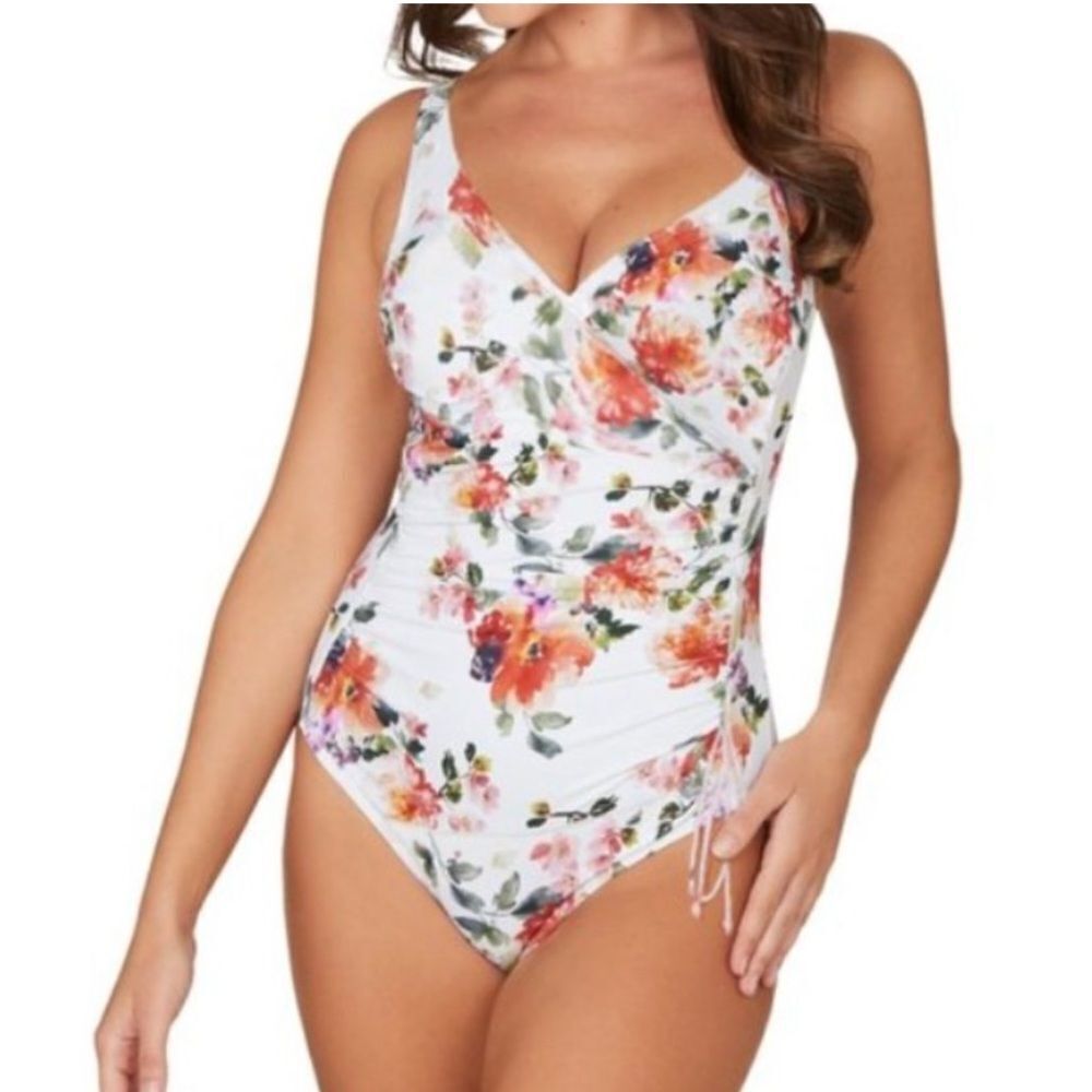 NIP TUCK Swim Floral One Piece Swimsuit | Size 4